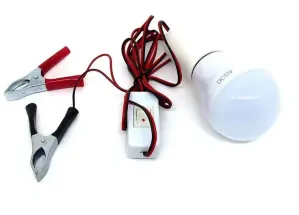 LED žárovka E27 DC12V 6W